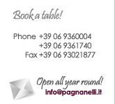 Book your table